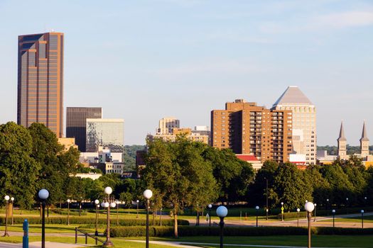 Panorama of St. Paul. St. Paul, Minnesota, USA.