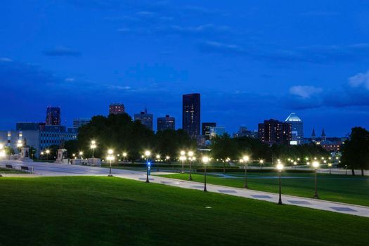 Architecture of St. Paul. St. Paul, Minnesota, USA.