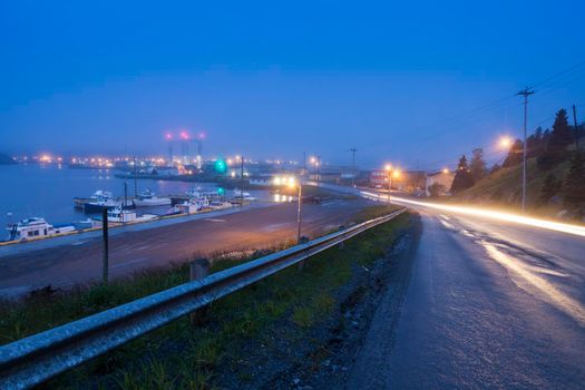 Placentia at sunrise. Placentia, Newfoundland and Labrador, Canada.