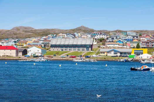 Saint Pierre panorama. Saint Pierre, Saint Pierre and Miquelon.