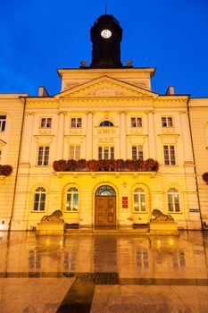 Plock City Hall. Plock, Masovia, Poland.