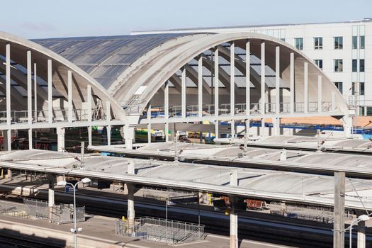 Reims Train Station. Reims, Grand Est, Poland.