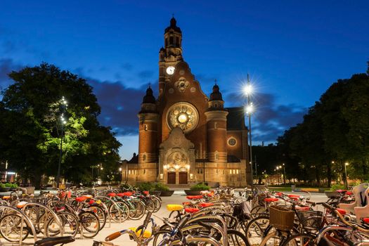 Johannes Church in Malmo. Malmo, Scania, Sweden.