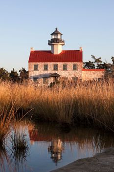 East Point Lighthouse in New Jersey. New Jersey, USA.