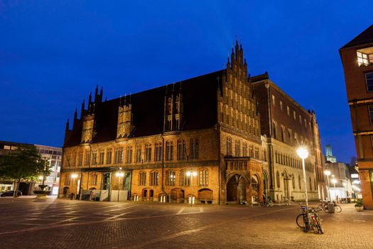 Old Town Hall in Hanover. Hanover, Lower Saxony, Germany