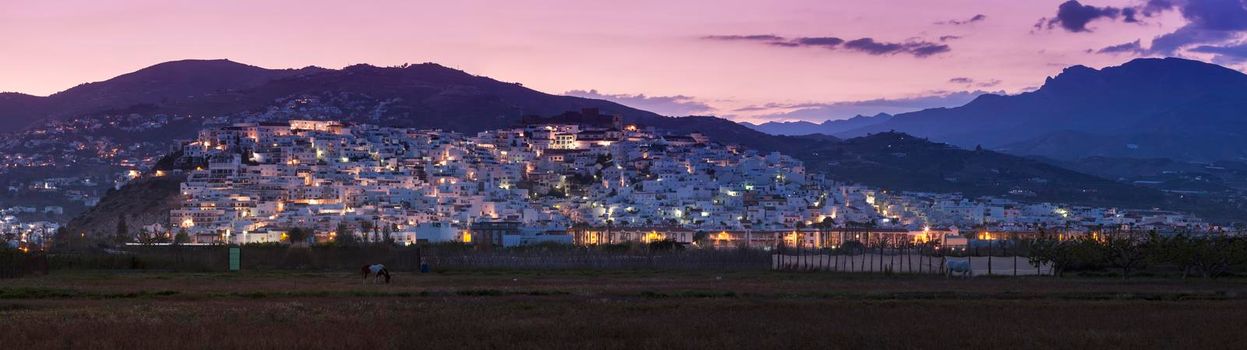 Architecture of Salobrena. Salobrena, Andalusia, Spain.