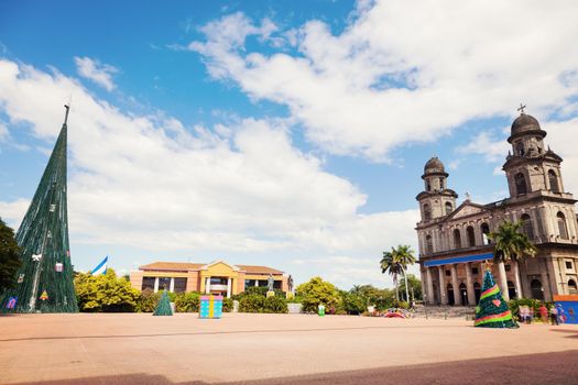 Old Cathedral of Managua. Managua, Nicaragua.