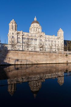 Port of Liverpool Building. Liverpool, North West England, UK.