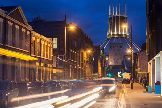 Liverpool Metropolitan Cathedral. Liverpool, North West England, UK.