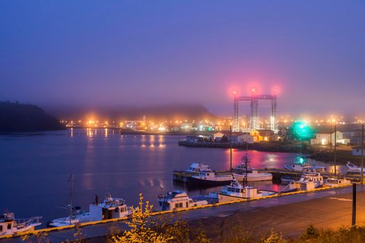 Placentia at sunrise. Placentia, Newfoundland and Labrador, Canada.