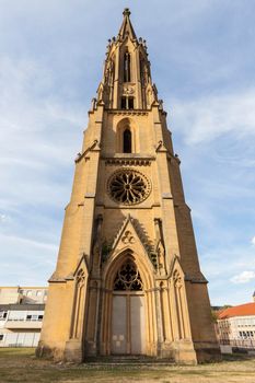 Temple de Garnison in Metz. Metz, Grand Est, France.