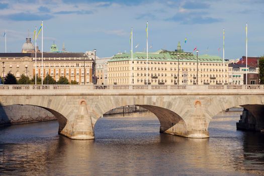 Gamla Stan - Old Town of Stockholm. Stockholm, Sodermanland and Uppland, Sweden.