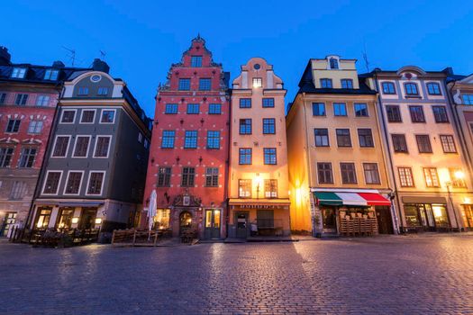 Main Square in Stockholm. Stockholm, Sodermanland and Uppland, Sweden.