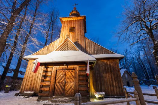 Church of Our Lady of Czestochowa in Zakopane. Zakopane, Lesser Poland, Poland.