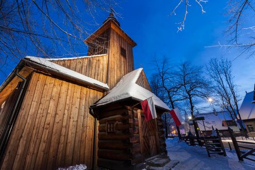 Church of Our Lady of Czestochowa in Zakopane. Zakopane, Lesser Poland, Poland.