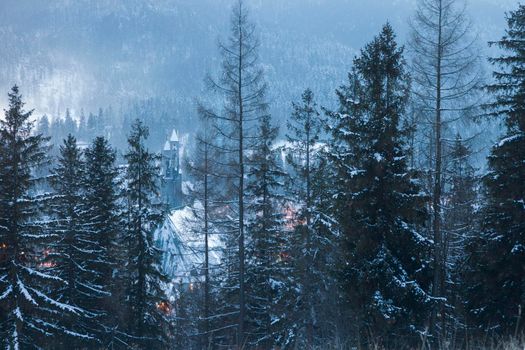 Parish of the Holy Cross in Zakopane. Zakopane, Lesser Poland, Poland.