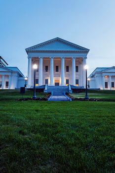 Virginia State Capitol Building Richmond. Richmond, Virginia.