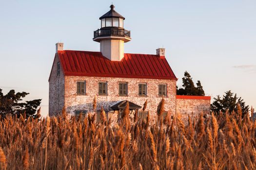 East Point Lighthouse in New Jersey. New Jersey, USA.