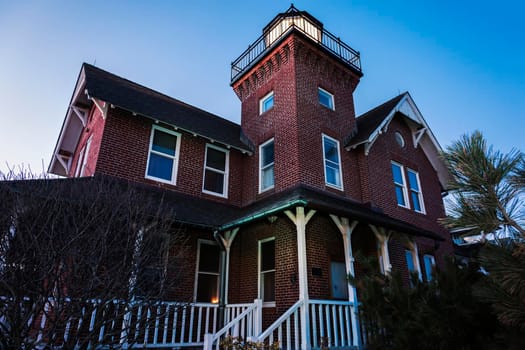 Sea Girt Lighthouse Lighthouse in New Jersey. New Jersey, USA.