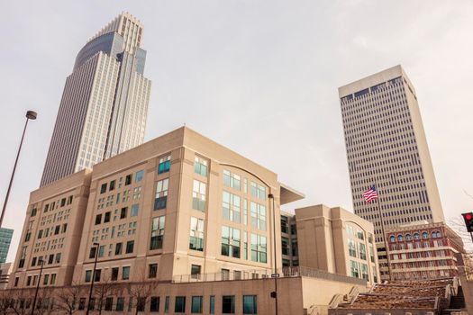 Omaha, Nebraska panorama. Omaha, Nebraska, USA.
