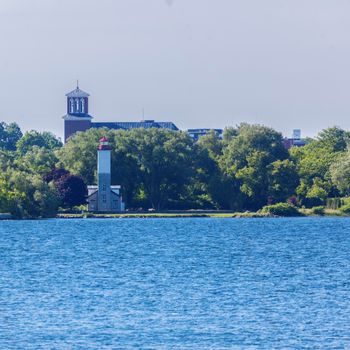 Ogdensburg Harbor Lighthouse. New York, USA.