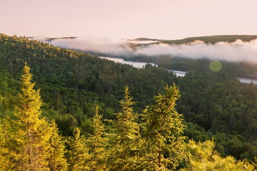La Mauricie National Park in Quebec. Quebec, Canada.
