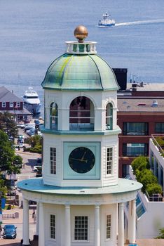 Halifax Town Clock, Nova Scotia. Halifax, Nova Scotia, Canada.