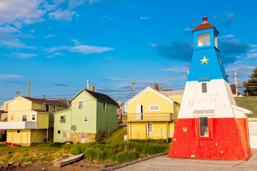 Cheticamp Harbour Range Front Lighthouse. Cheticamp, Nova Scotia, Canada.