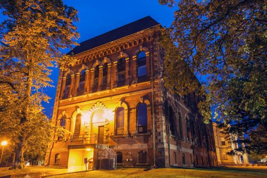 Old architecture of Charlottetown. Charlottetown, Prince Edward Island, Canada.