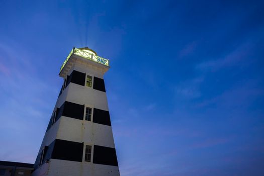 West Point Lighthouse on Prince Edward Island. Prince Edward Island, Canada.