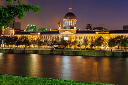 Bonsecours Market Building in Montreal. Montreal, Quebec, Canada.