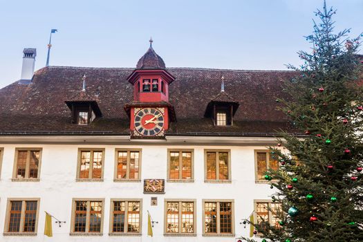 City Hall in Thun. Thun, Bern, Switzerland.