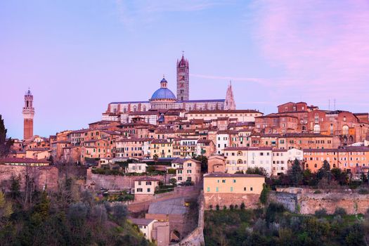 Siena Cathedral in Siena. Siena, Tuscany, Italy