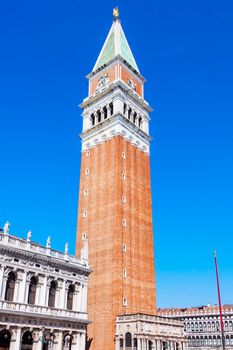 St Mark's Square - Piazza San Marco in Venice. Venice, Veneto, Italy.