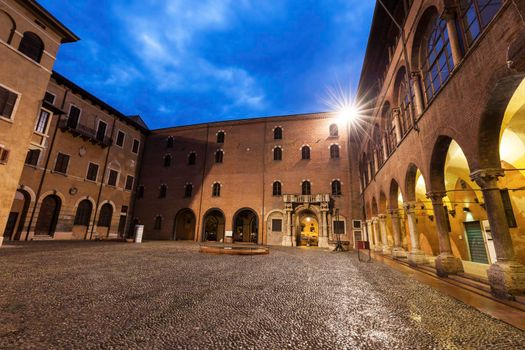 Architecture of Verona at night. Verona, Veneto, Italy