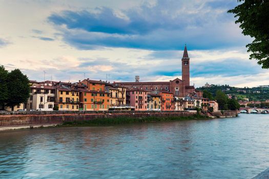Architecture of Verona. Verona, Veneto, Italy