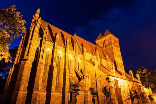 St. James Church in Torun. Torun, Kuyavian-Pomeranian, Poland.