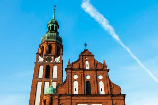 Trinity Church in Bydgoszcz. Bydgoszcz, Kuyavian-Pomeranian, Poland.