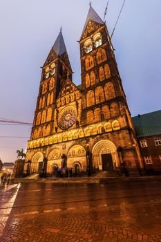 St. Peter's Cathedral in Bremen. Bremen, Germany.