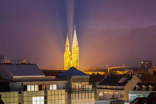 St. Katharinen Church in Braunschweig. Braunschweig, Lower Saxony, Germany.