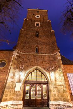 Church of the Holy Cross in Krakow Krakow, Lesser Poland, Poland.
