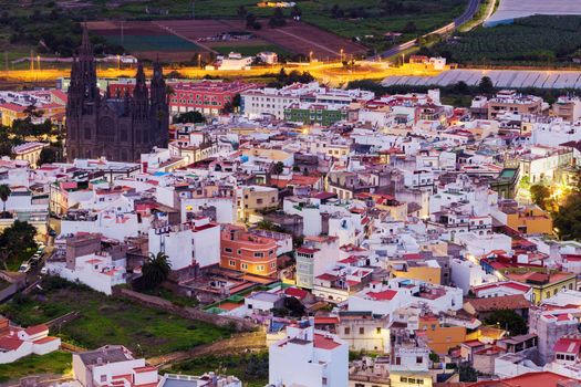 Church Of San Juan Bautista in Arucas. Arucas, Gran Canaria, Canary Islands, Spain.