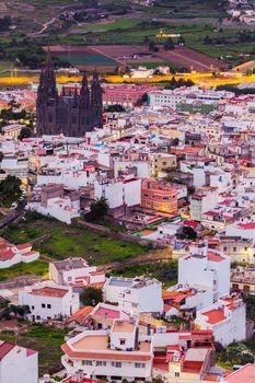 Church Of San Juan Bautista in Arucas. Arucas, Gran Canaria, Canary Islands, Spain.