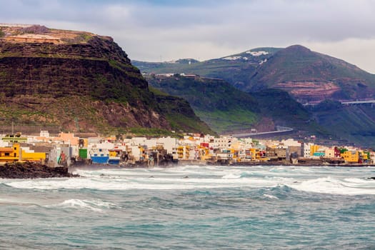 San Felipe panorama. Gran Canaria, Canary Islands, Spain.
