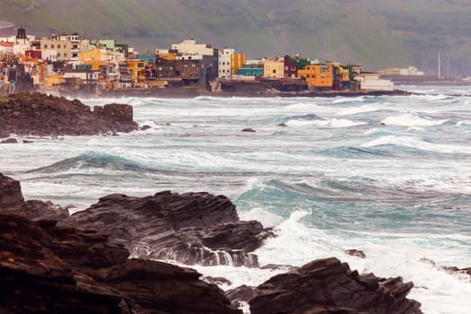 San Felipe panorama. Gran Canaria, Canary Islands, Spain.