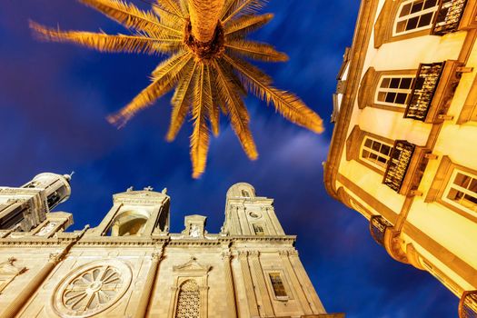 Las Palmas Cathedral of Santa Ana. Las Palmas, Gran Canaria, Canary Islands, Spain