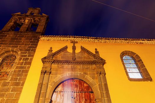 Los Dolores Church in San Cristobal de La Laguna. Tenerife, Canary Islands, Spain.