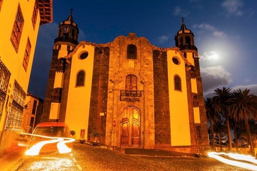 Immaculate Conception Church in La Orotava. Orotava, Tenerife, Canary Islands, Spain.