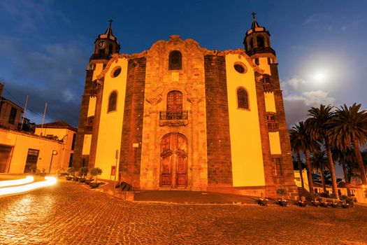 Immaculate Conception Church in La Orotava. Orotava, Tenerife, Canary Islands, Spain.