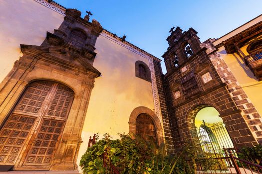 San Agustin Church in La Orotava. Orotava, Tenerife, Canary Islands, Spain.